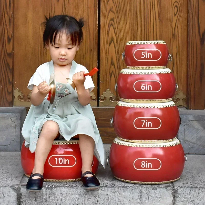 Bongo Drum Set - Drums Percussion Chinese Drum Hand Tambourine