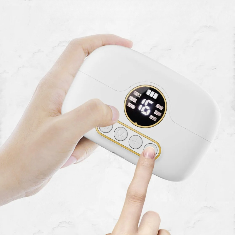 Vibraslap Percussion - Mini Portable Cervical Massager - Low-Freq