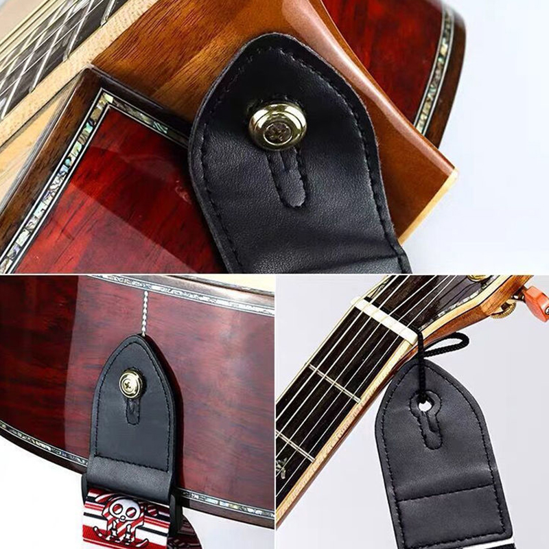 Embroidered Print Guitar Strap - đánh giá và giá Musical Instrument Note