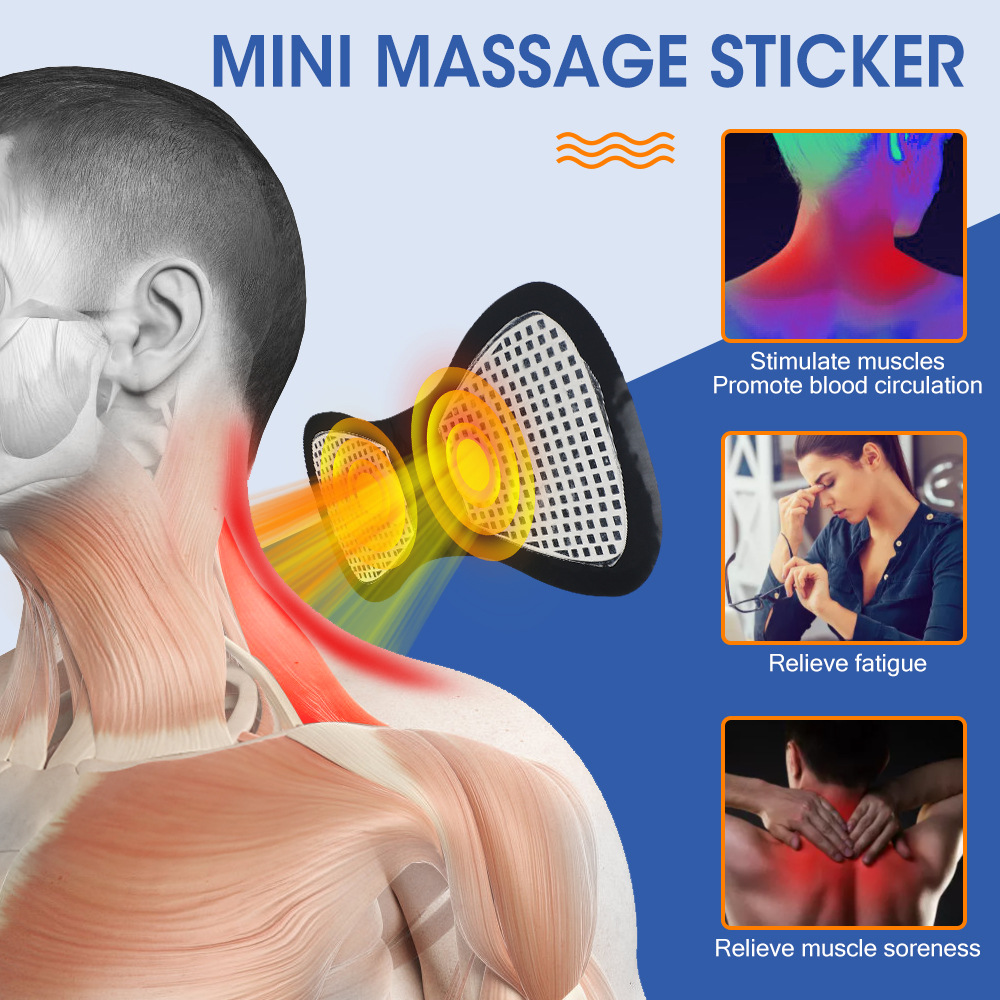 Mini Massage Patches with 8 Ma - đánh giá và giá Vibraslap Percussion