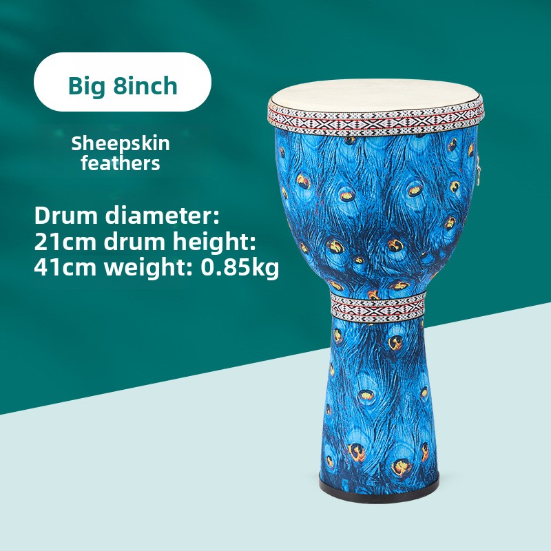 8 inch African  Large 8 Hand D - đánh giá và giá Bongo Drum Set