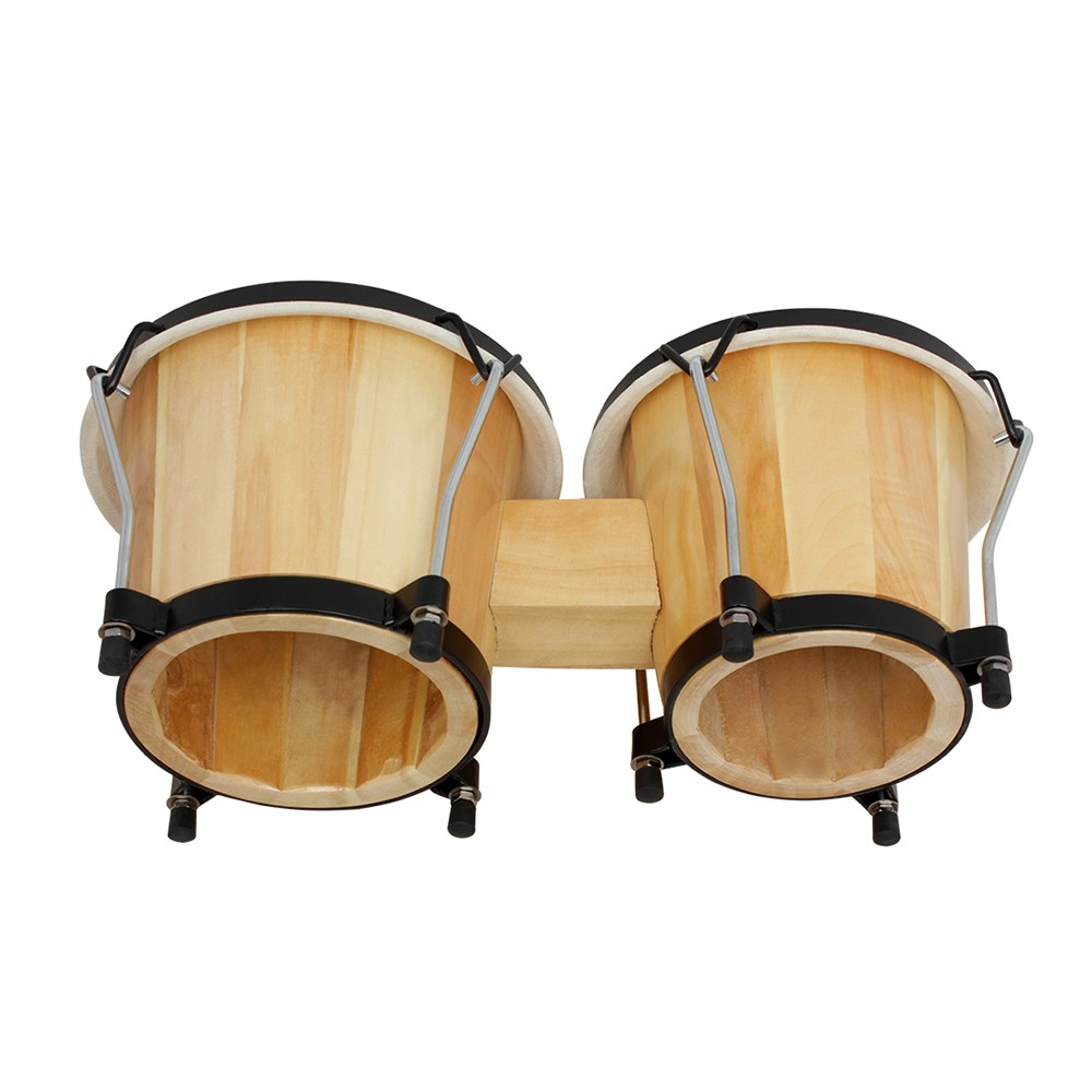 Wooden Bongo Drum Set 5.5 Inch - đánh giá và giá Bongo Drum Set