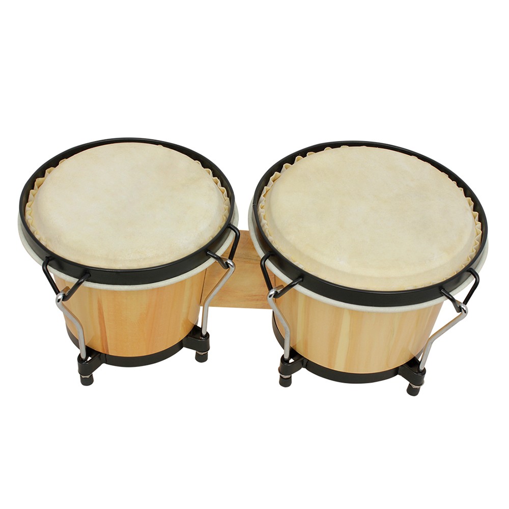 Wooden Bongo Drum Set 5.5 Inch - đánh giá và giá Bongo Drum Set
