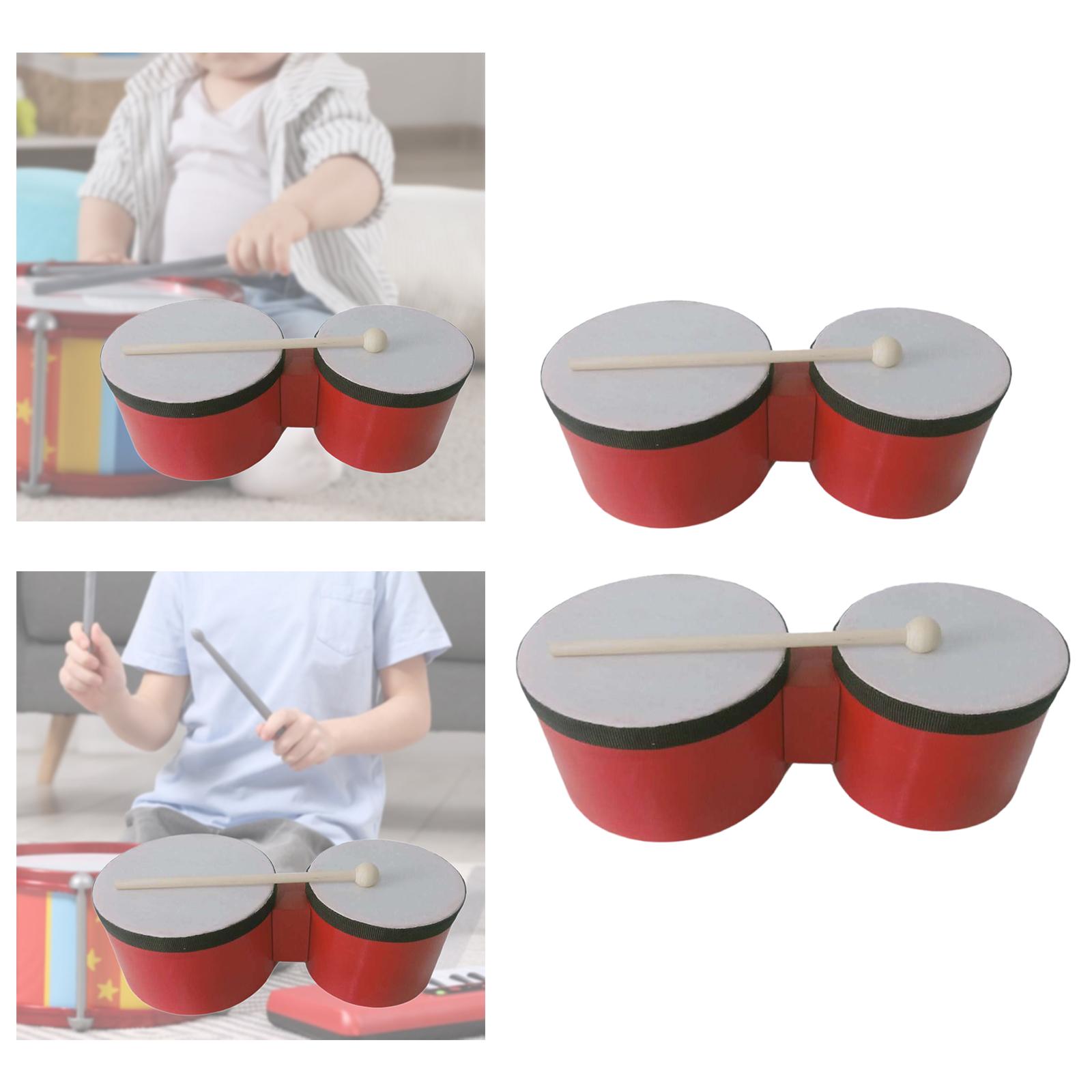 Bongo Drum Wooden Percussion A - đánh giá và giá Bongo Drum Set
