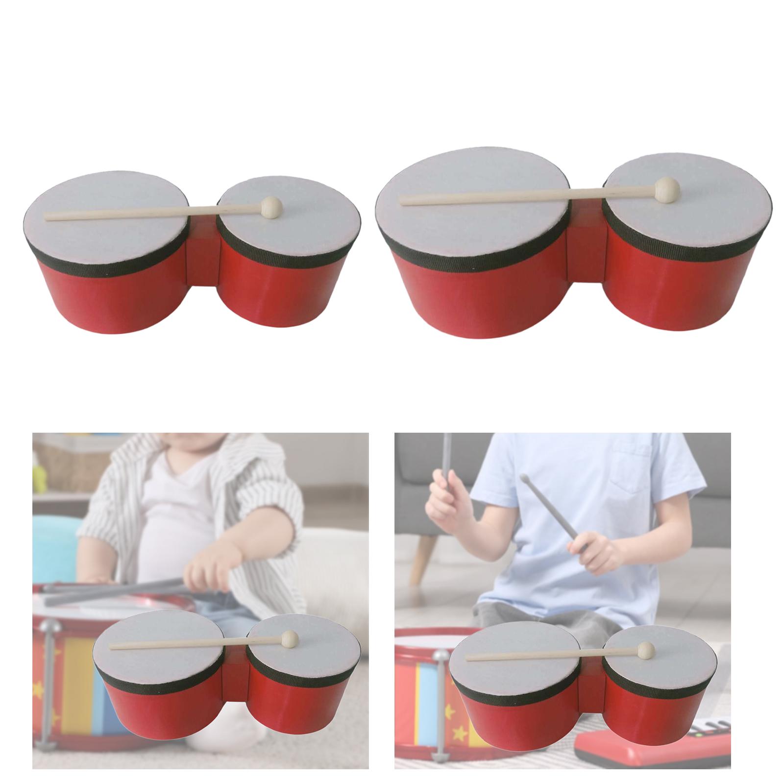 Bongo Drum Wooden Percussion A - đánh giá và giá Bongo Drum Set