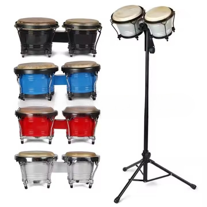 Professional Bongo Tambourine  - đánh giá và giá Bongo Drum Set