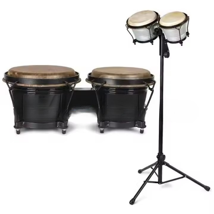 Professional Bongo Tambourine  - đánh giá và giá Bongo Drum Set
