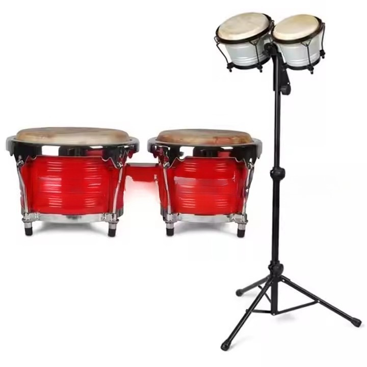 Professional Bongo Tambourine  - đánh giá và giá Bongo Drum Set