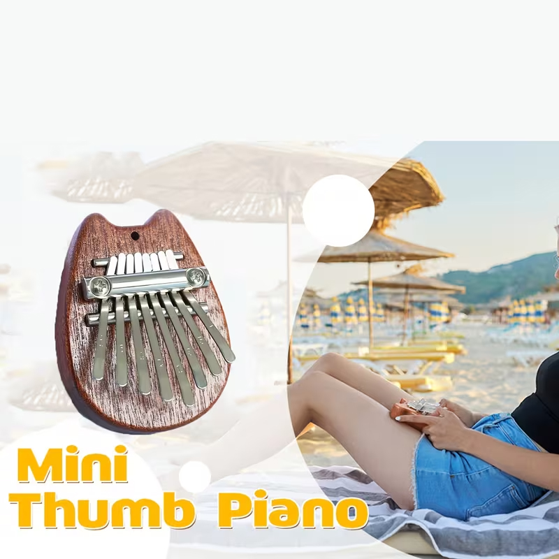 8-Key Mini Kalimba (Thumb Pian - đánh giá và giá A Musical Instrument With Keys