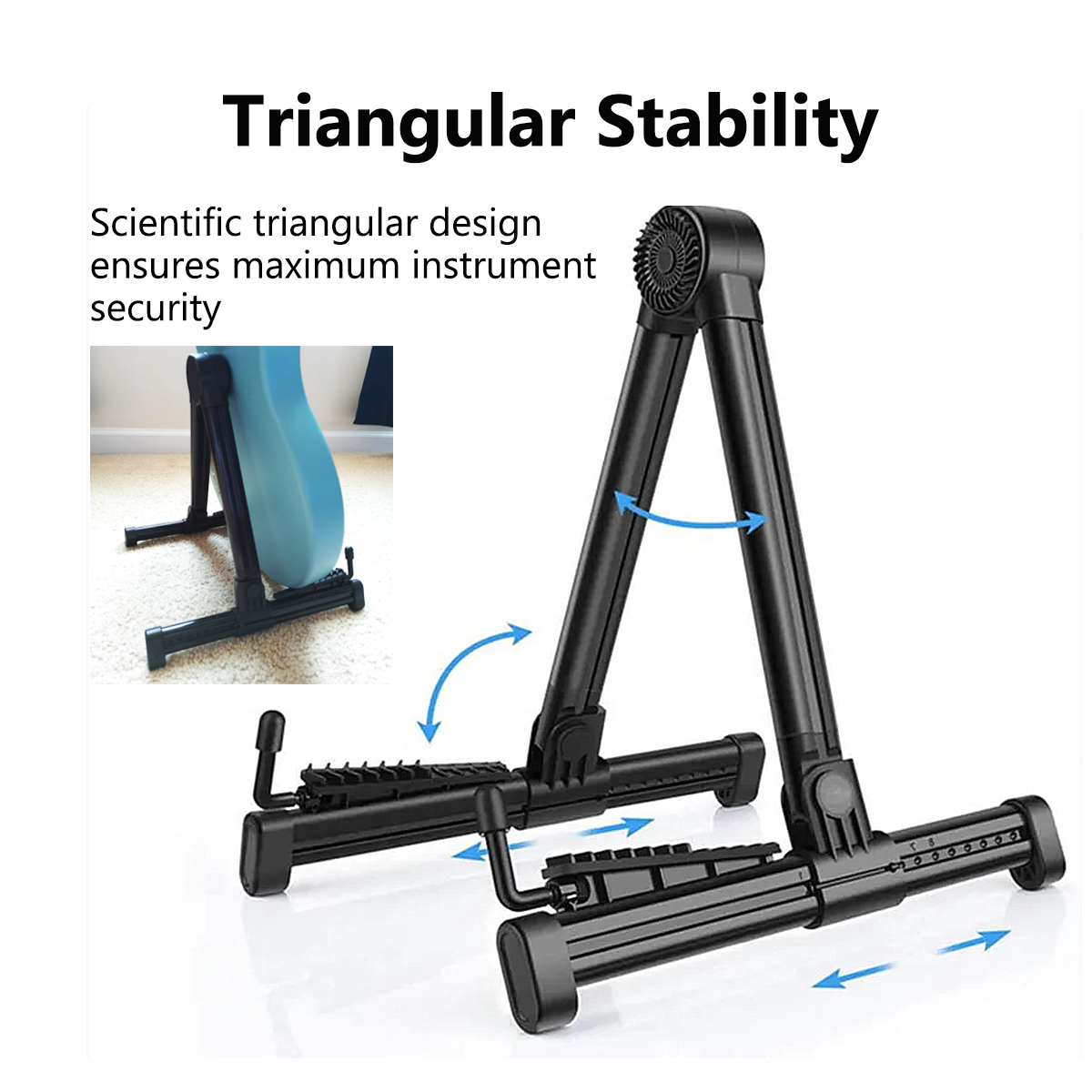 Miwayer Foldable Guitar Stand  - đánh giá và giá Musical Instrument Note