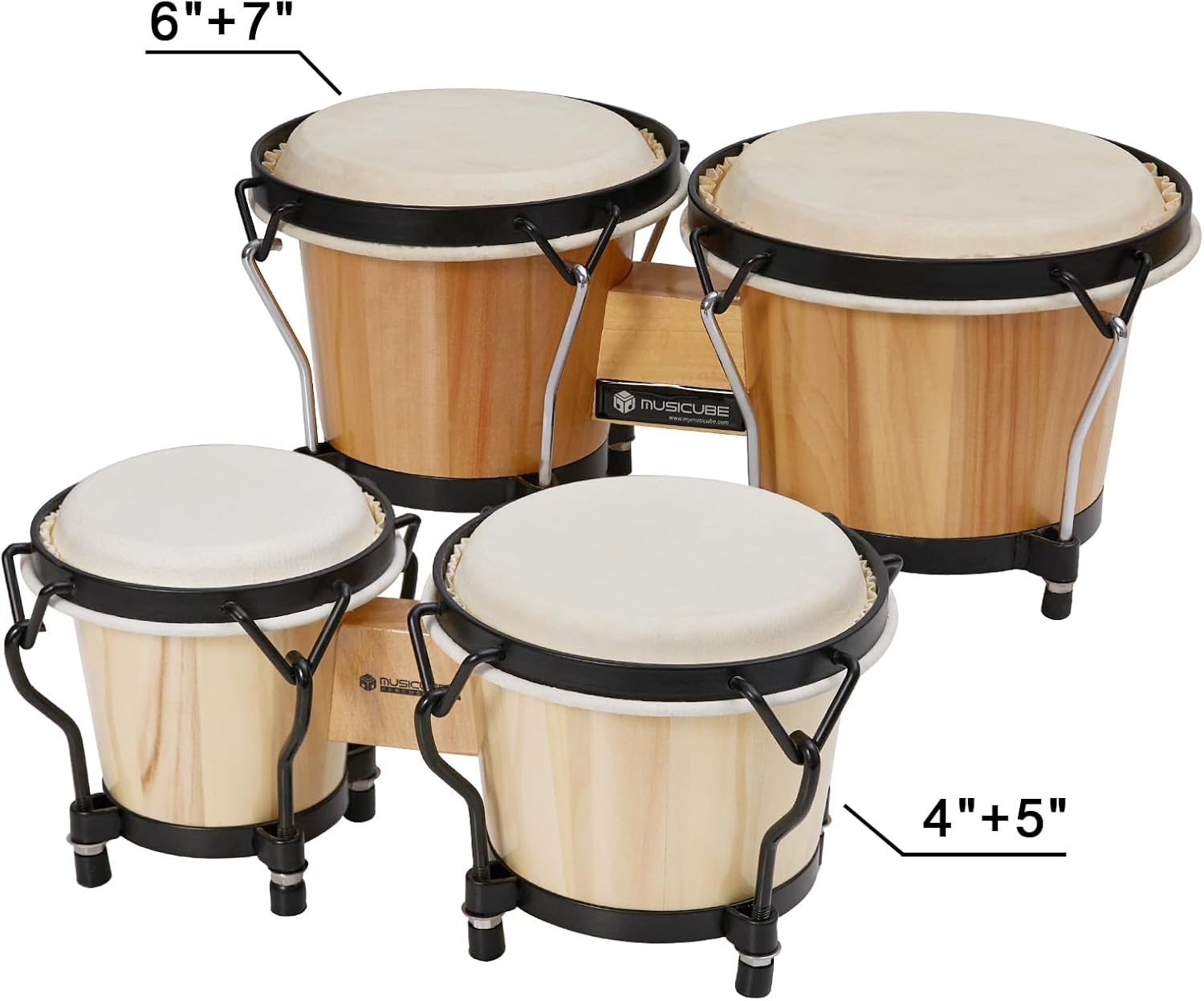 Wholesale Price Top Quality 4+ - đánh giá và giá Bongo Drum Set