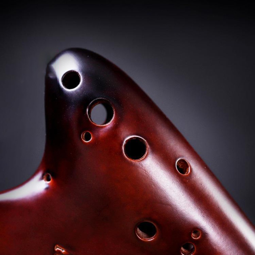Ceramic Ocarinas 16 Holes Alto - đánh giá và giá Musical Instrument Drawing