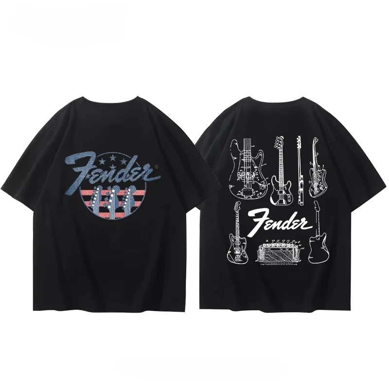 Summer T-Shirt Fender Electric - đánh giá và giá Musical Instrument Synthesizer