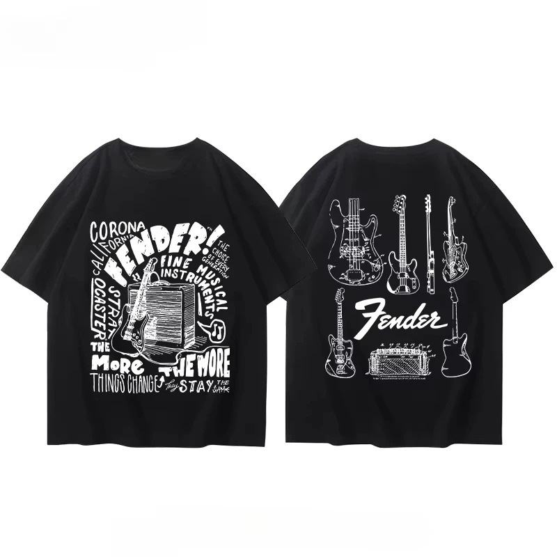Summer T-Shirt Fender Electric - đánh giá và giá Musical Instrument Synthesizer