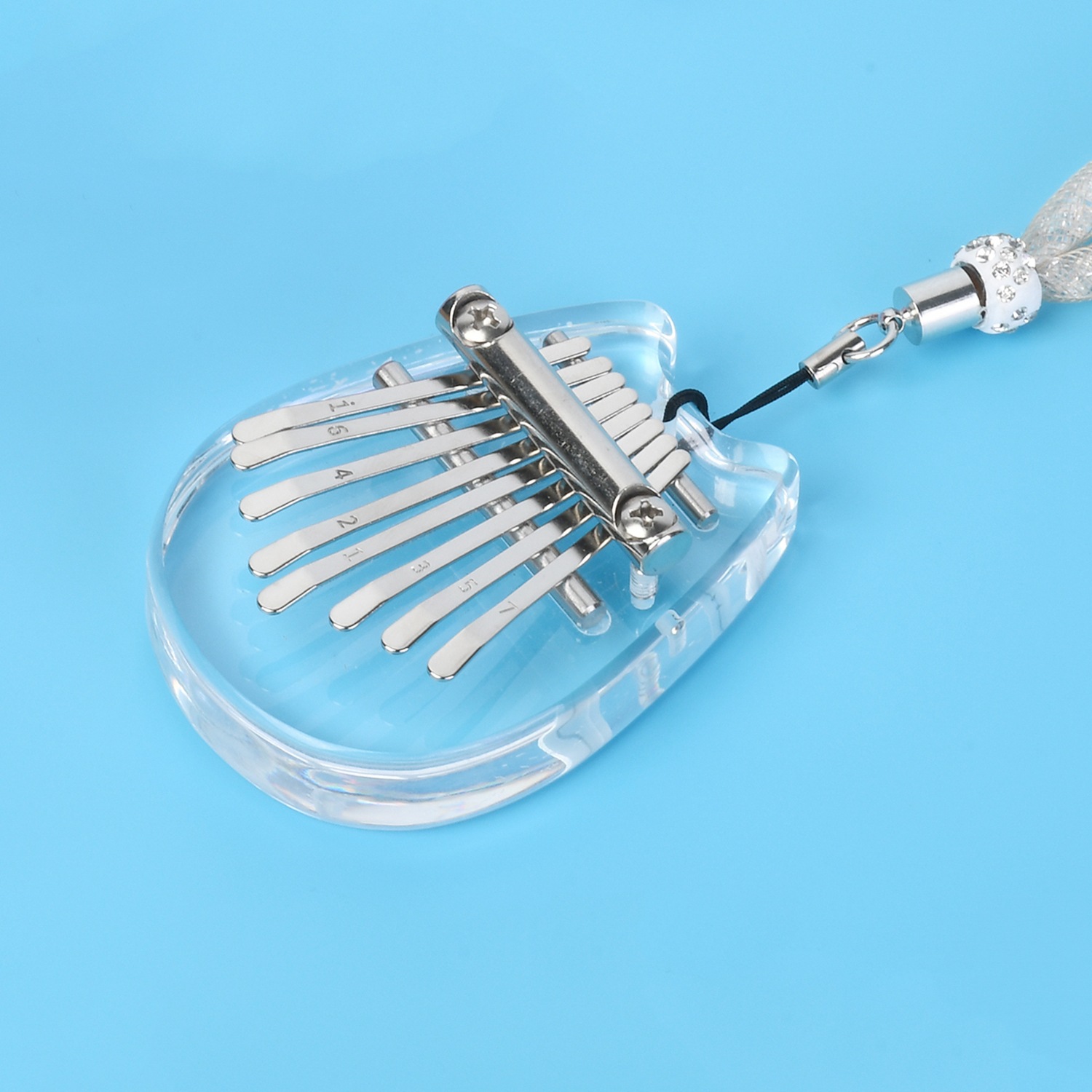 8 Key Mini Kalimba Exquisite F - đánh giá và giá A Musical Instrument With Keys