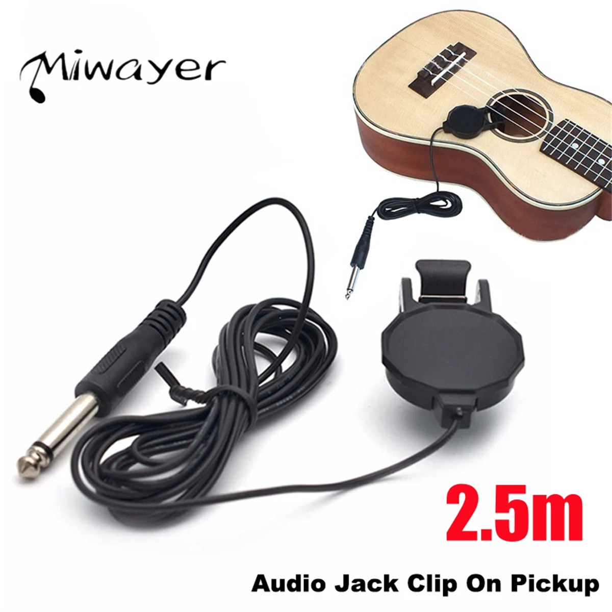 Audio Jack Clip On Pickup for  - đánh giá và giá Musical Instrument Note