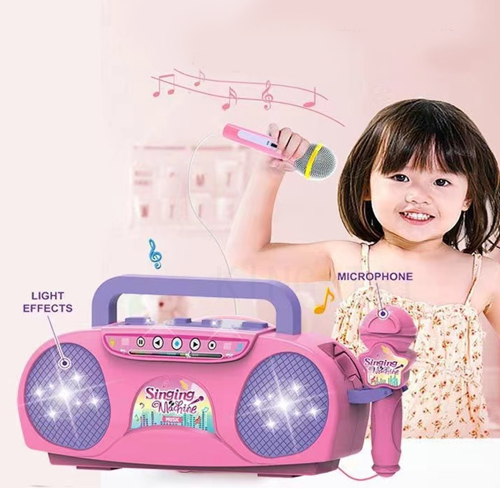 Kids Microphone Karaoke Machin - đánh giá và giá Musical Instrument Drawing