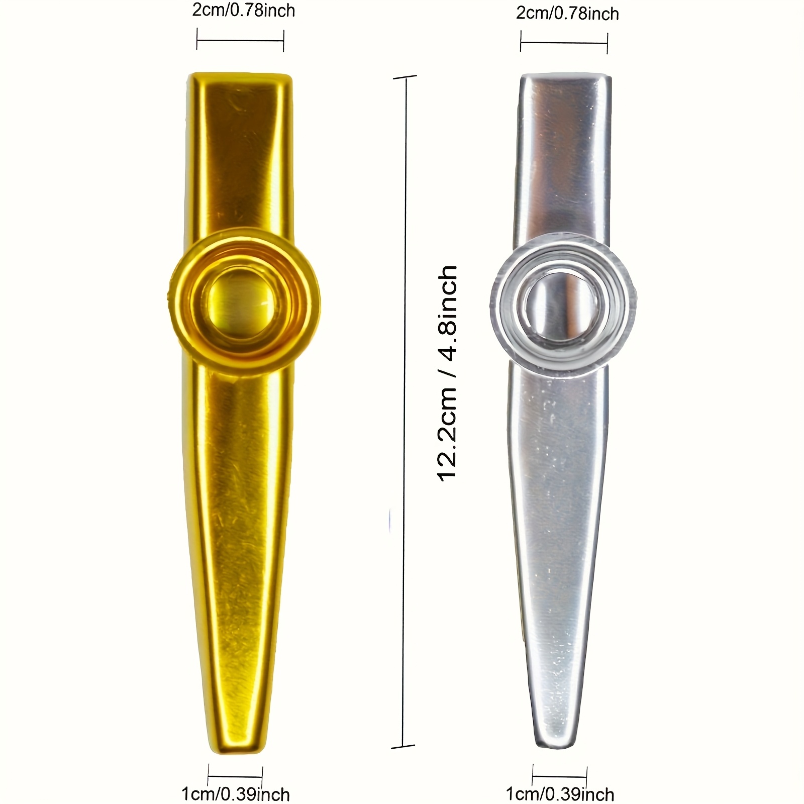 7pcs Metal Kazoos Simple Desig - đánh giá và giá Musical Instrument Note