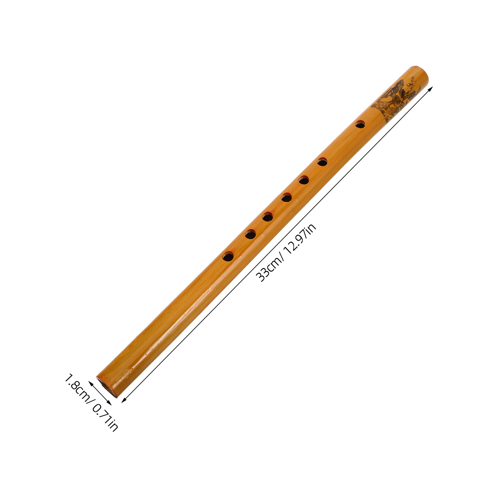 33Cm Bamboo Vertical Flute Beg - đánh giá và giá Musical Instrument A Recorder