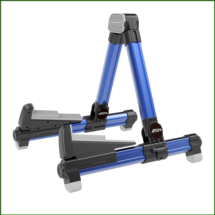 Foldable Aluminum Guitar Stand - đánh giá và giá Musical Instrument Note