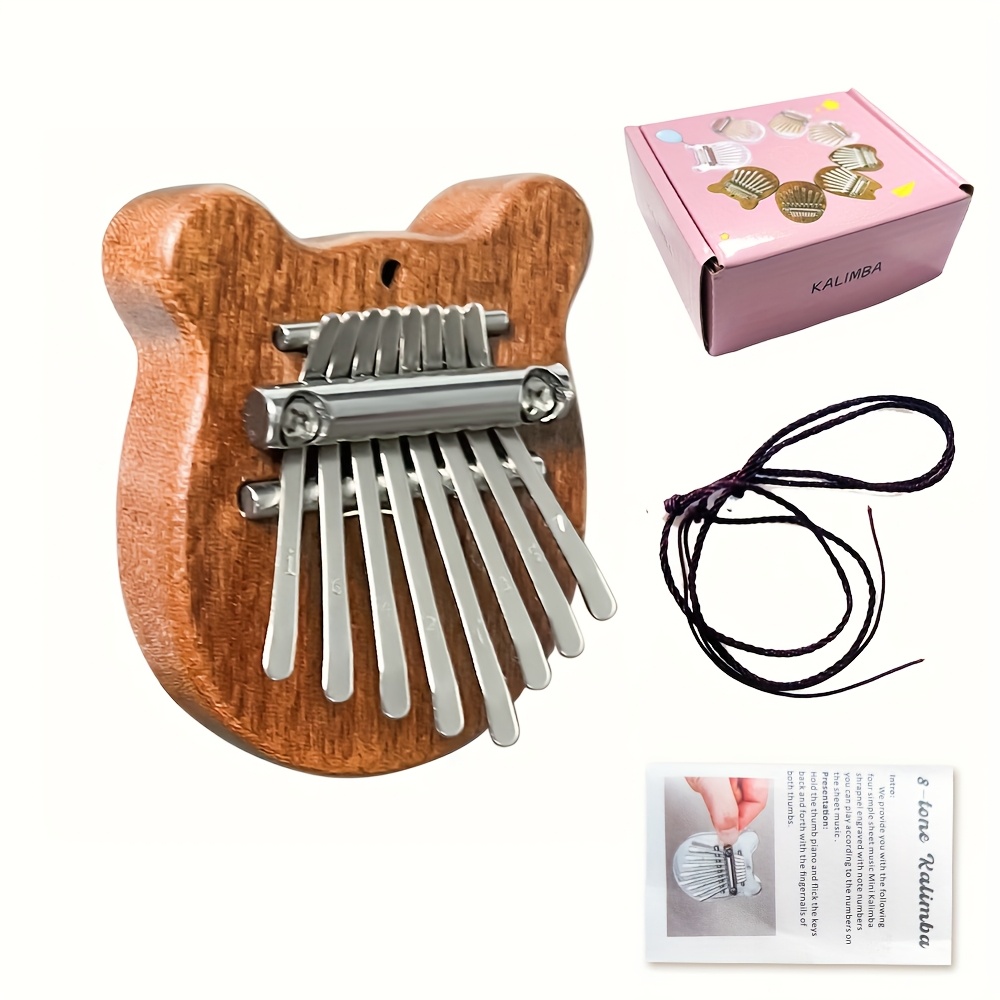 8 Key Mini Wooden Kalimba Pian - đánh giá và giá A Musical Instrument With Keys