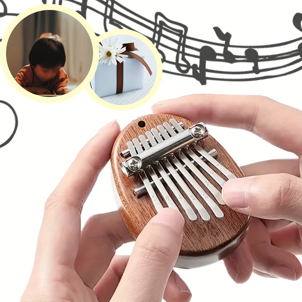 8 Key Mini Wooden Kalimba Pian - đánh giá và giá A Musical Instrument With Keys
