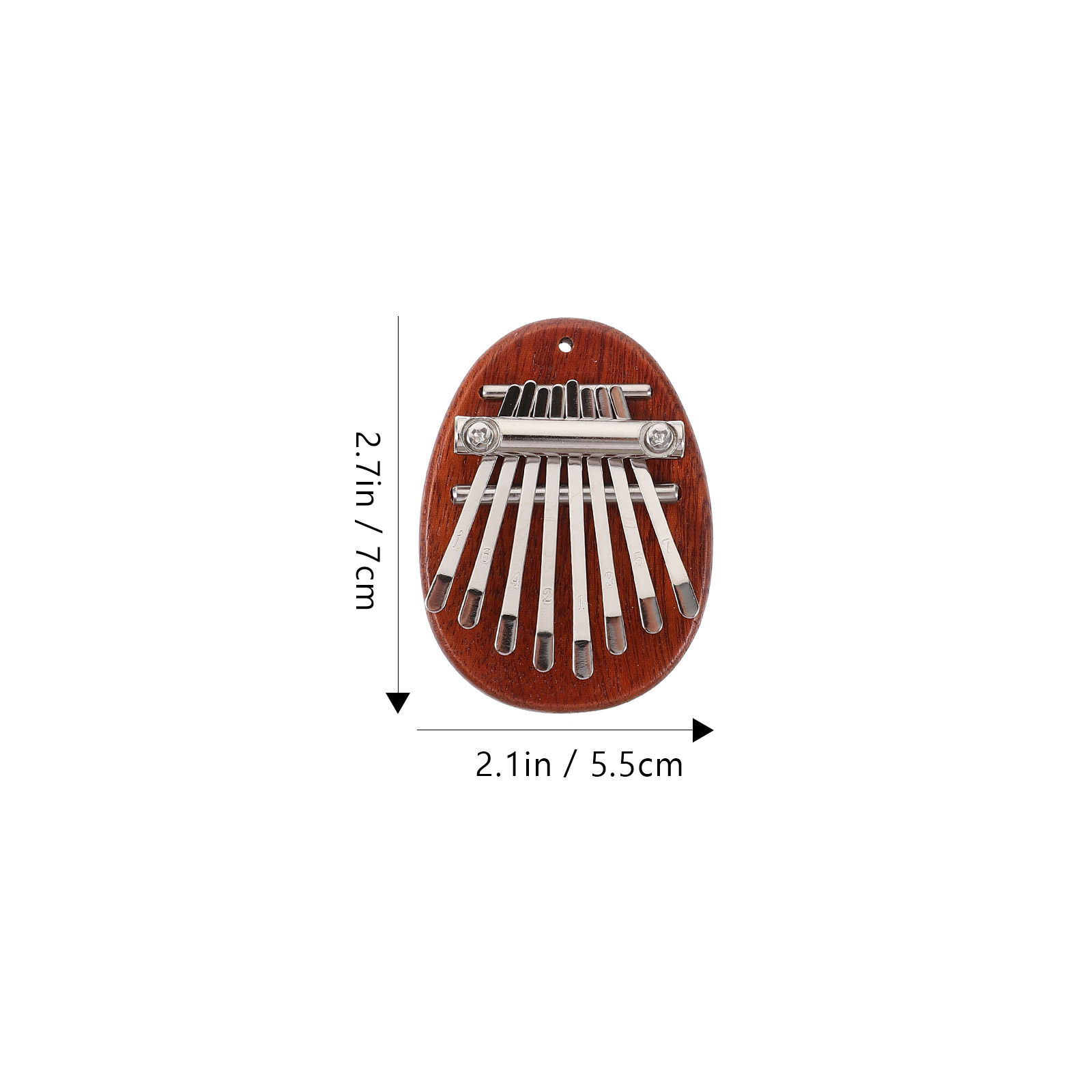 1Set 8 Keys Kalimba Thumb Pian - đánh giá và giá A Musical Instrument With Keys