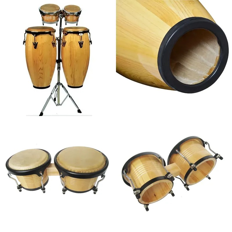10 11 Inch Conga Drum Set with - đánh giá và giá Bongo Drum Set