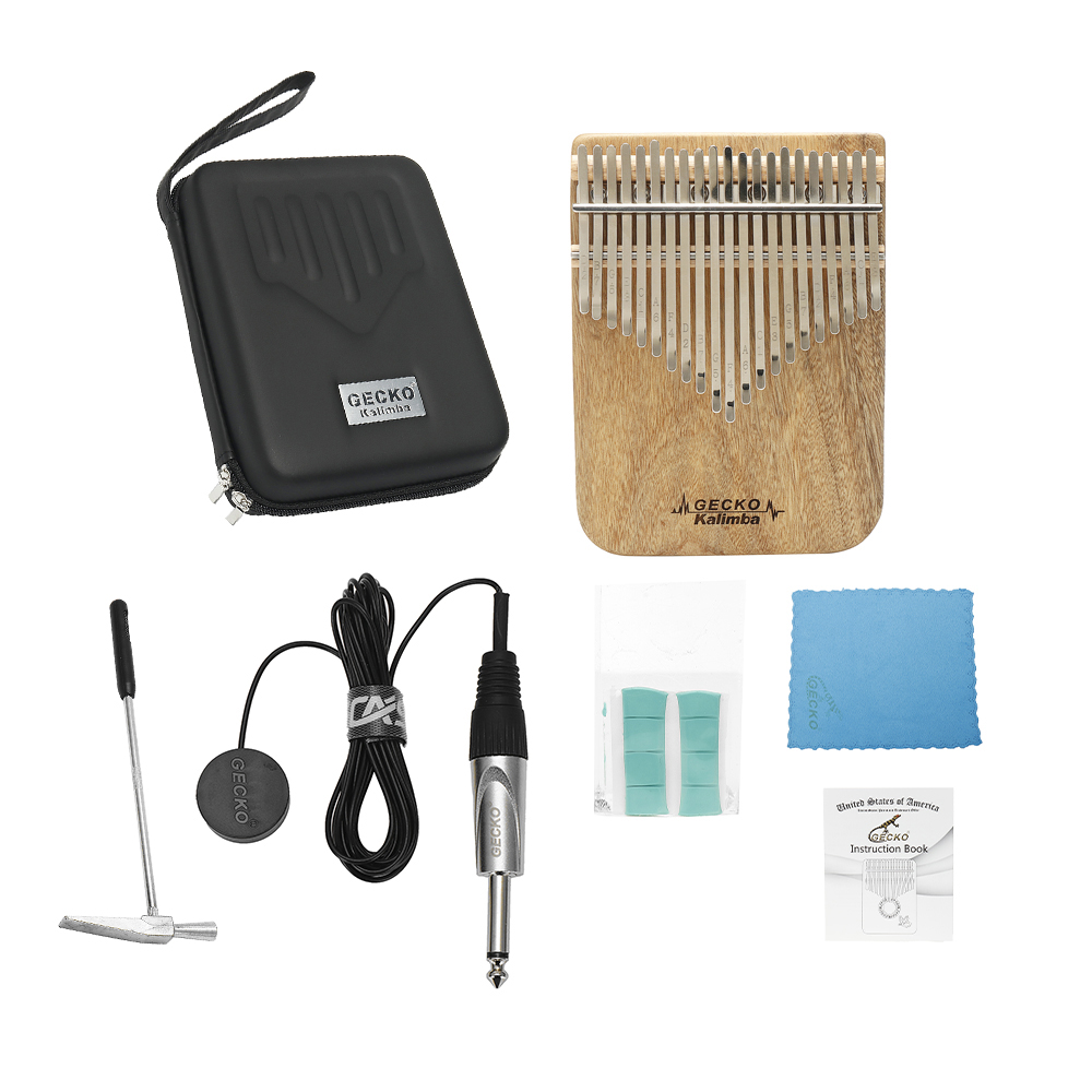 GECKO Kalimba 21-Key Camphor W - đánh giá và giá A Musical Instrument With Keys