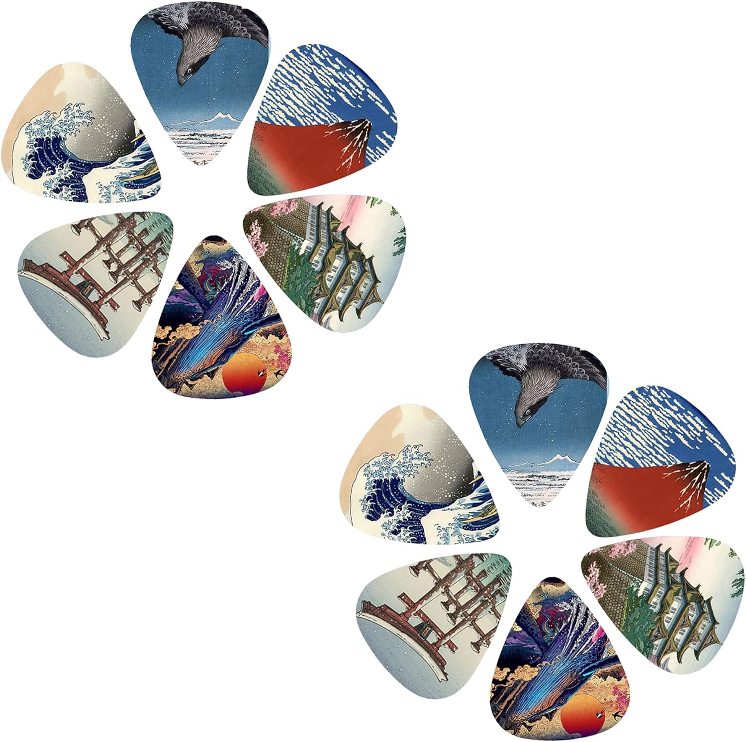 New 12pcs/set  Guitar Picks -  - đánh giá và giá Musical Instrument Drawing