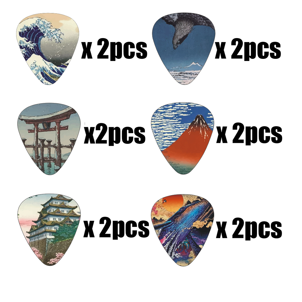 New 12pcs/set  Guitar Picks -  - đánh giá và giá Musical Instrument Drawing