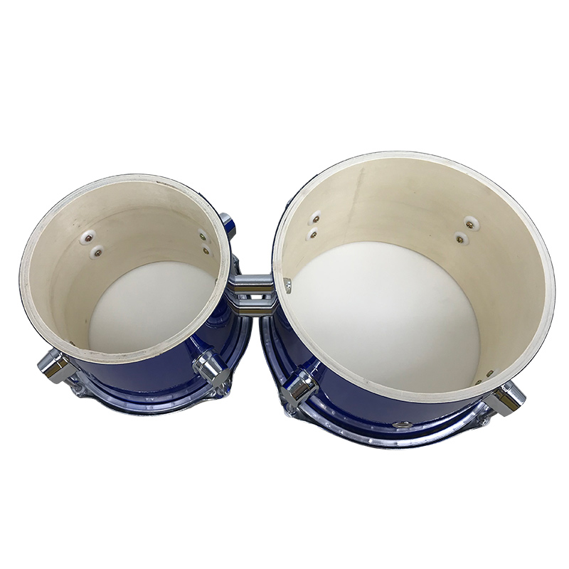 Blue Colour Custom Brand Made  - đánh giá và giá Bongo Drum Set