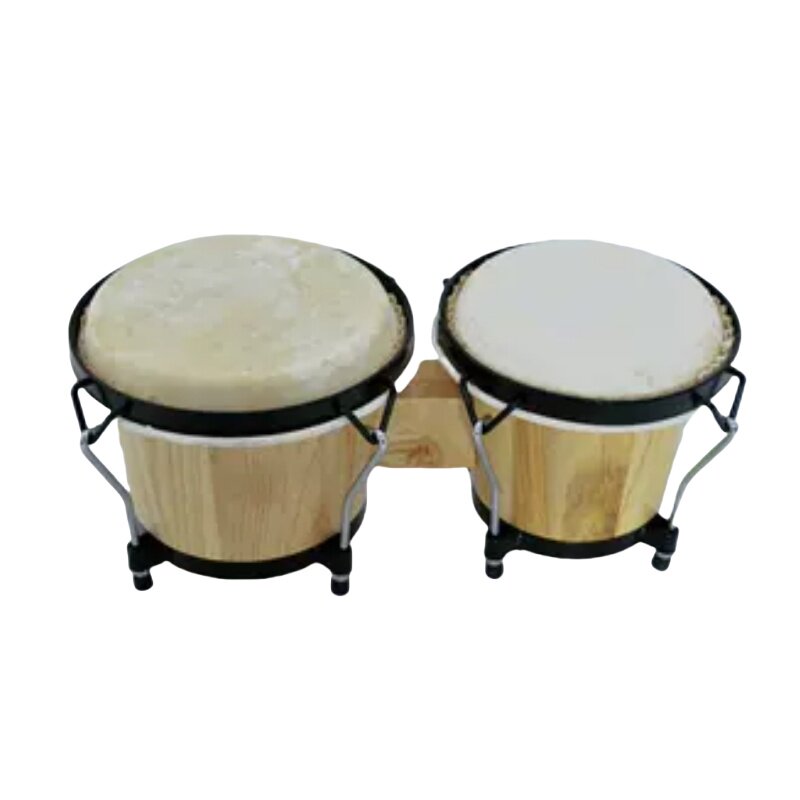 Diameter 7 inches 9 inches one - đánh giá và giá Bongo Drum Set