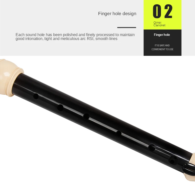 Qimei Baroque Tenor Clarinet   - đánh giá và giá Musical Instrument A Recorder